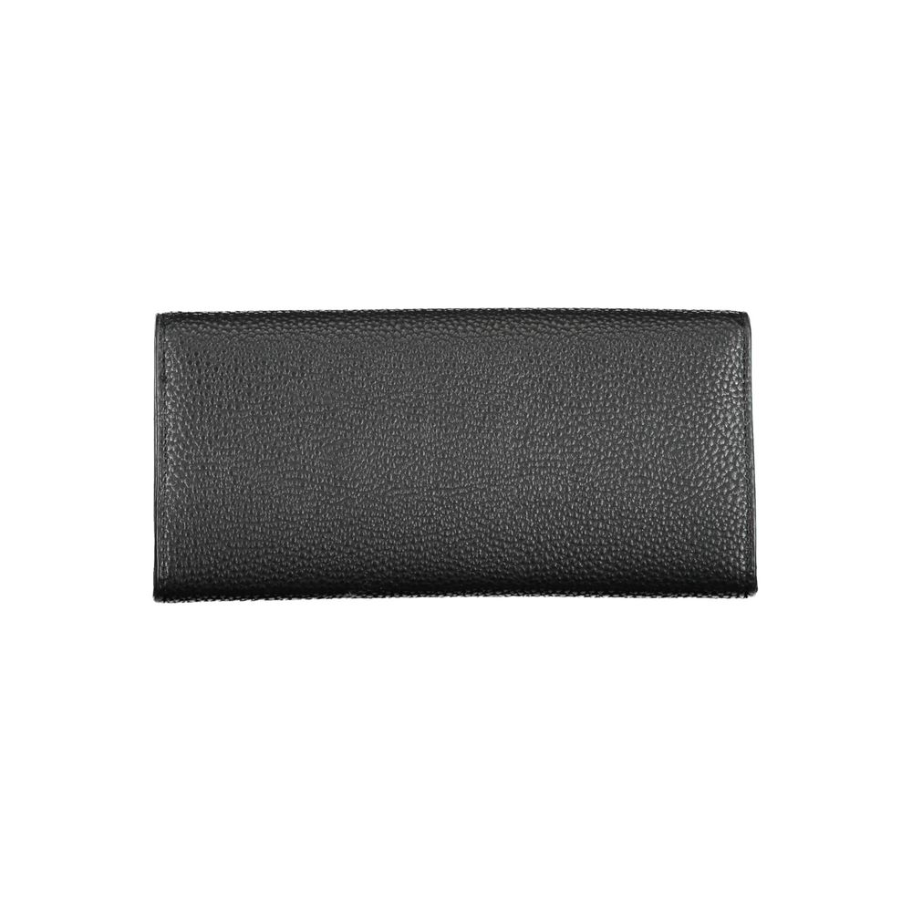 Tommy Hilfiger Schwarzes Polyethylen Portemonnaie für Frauen