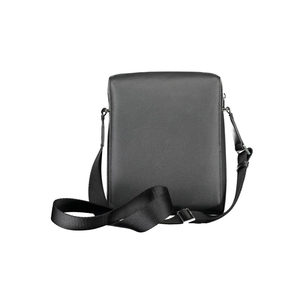 Calvin Klein Schwarze Polyester Herren Umhängetasche