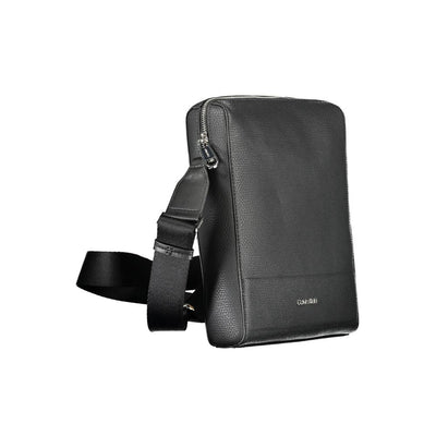 Calvin Klein Schwarze Polyester Herren Umhängetasche