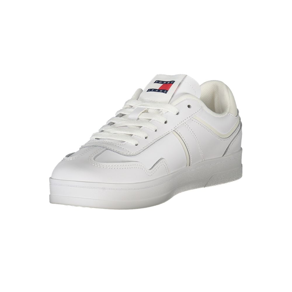 Tommy Hilfiger Weißes Polyethylen Damen Sneaker