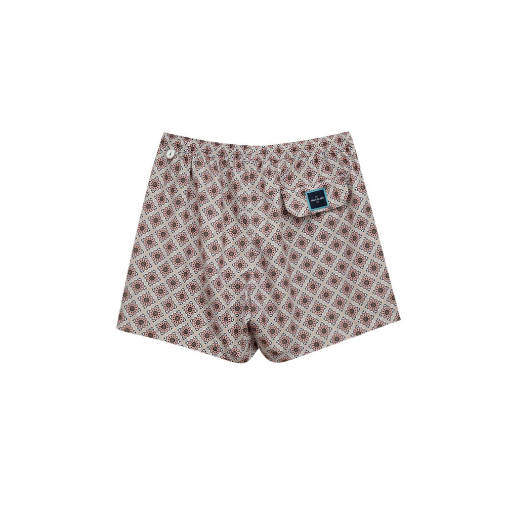 Gran Sasso Rosa Polyester-Badeshorts