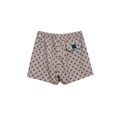 Gran Sasso Rosa Polyester-Badeshorts