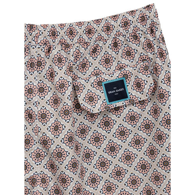 Gran Sasso Rosa Polyester-Badeshorts