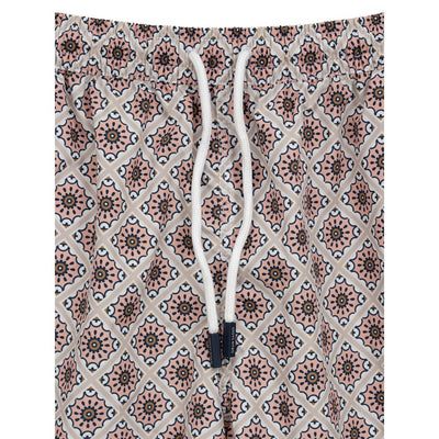 Gran Sasso Rosa Polyester-Badeshorts