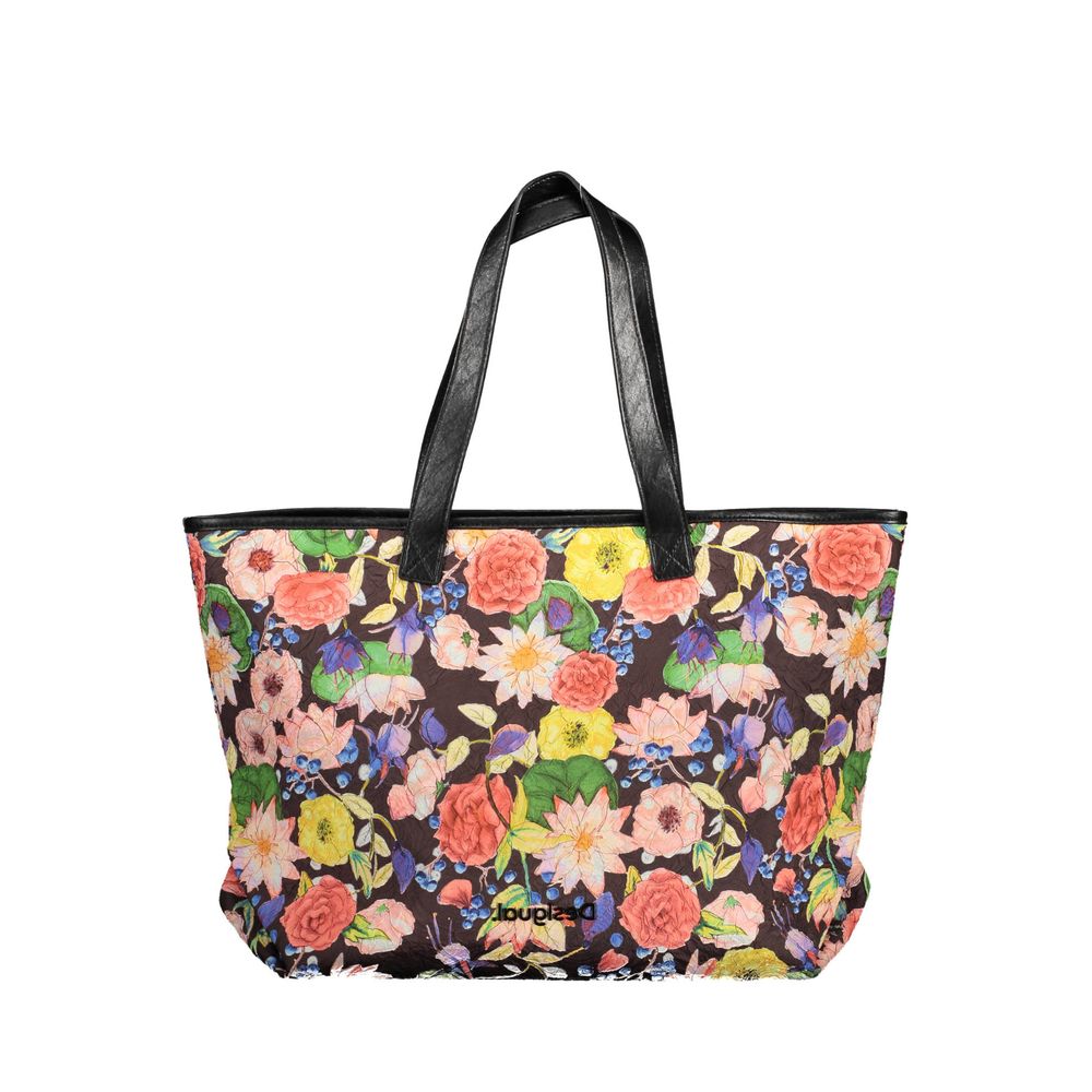 Desigual Schwarz Polyethylen Frauen Handtasche