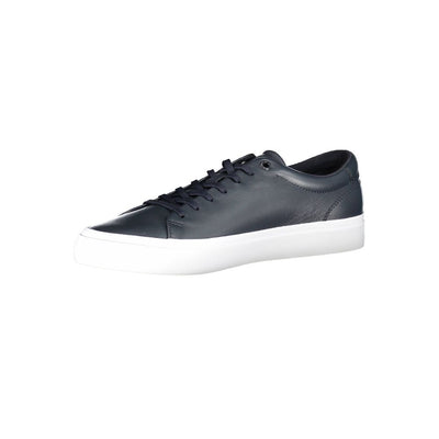 Tommy Hilfiger Blaue Leder Herren Sneaker