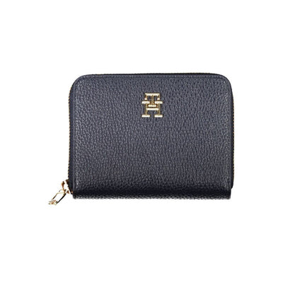 Tommy Hilfiger Blaue Polyethylen Geldbörse für Frauen