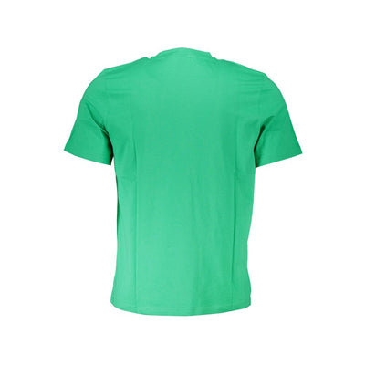 North Sails T-Shirt aus grüner Baumwolle