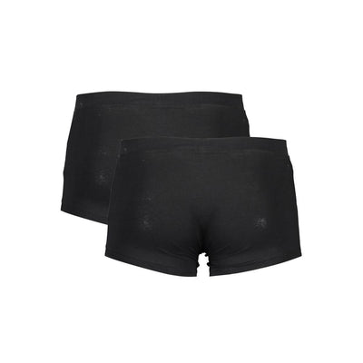 North Sails Schwarz Baumwolle Männer Boxer Pack