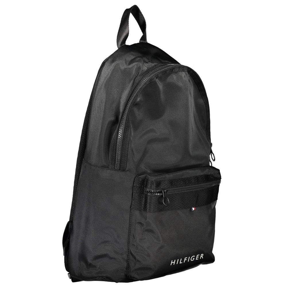 Tommy Hilfiger Schwarzer Polyester-Rucksack für Männer