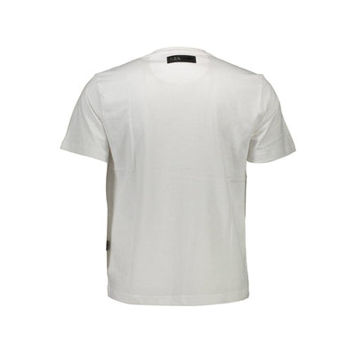 Plein Sport Weißes Baumwolle Männer T-Shirt