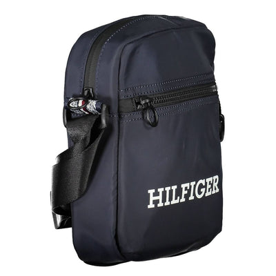 Tommy Hilfiger Blaue Polyester Männer Umhängetasche