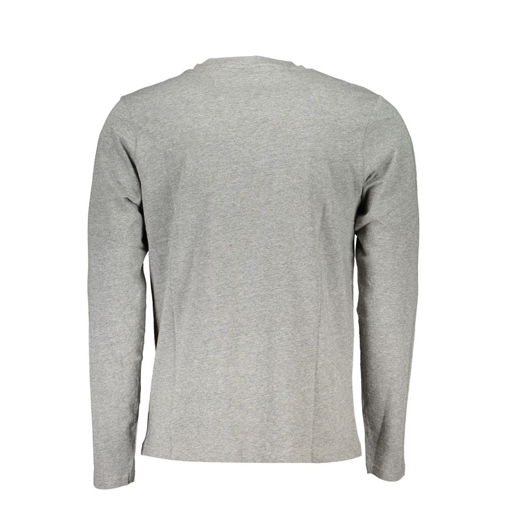 North Sails Braunes Baumwoll-T-Shirt für Männer