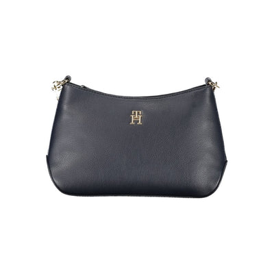 Tommy Hilfiger Blaue Polyester-Handtasche