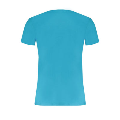 Trussardi Hellblaues Baumwolle Herren T-Shirt