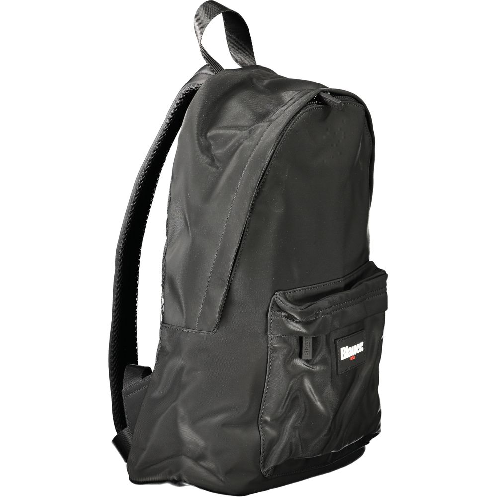 Blauer Schwarzer Polyester-Rucksack für Männer