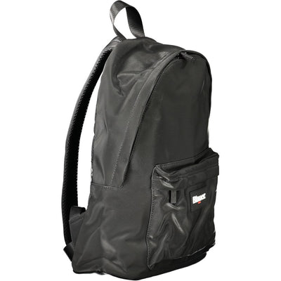 Blauer Schwarzer Polyester-Rucksack für Männer