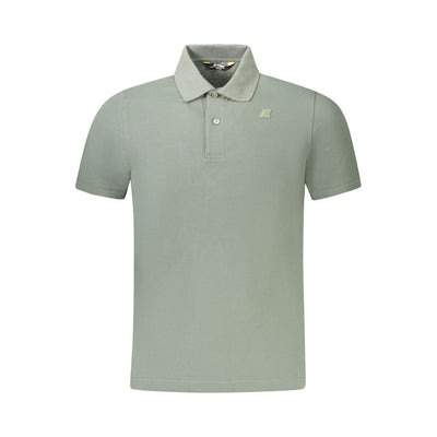 K-WAY Grünes Baumwoll-Poloshirt für Männer