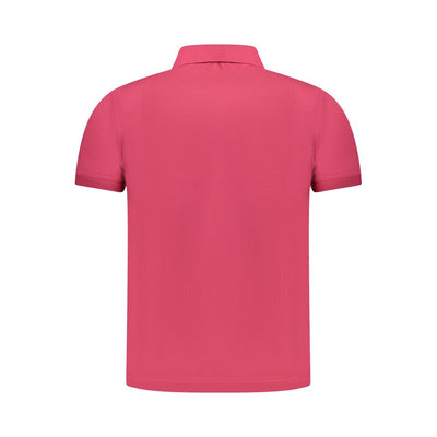 K-WAY Rosa Baumwoll-Poloshirt für Männer