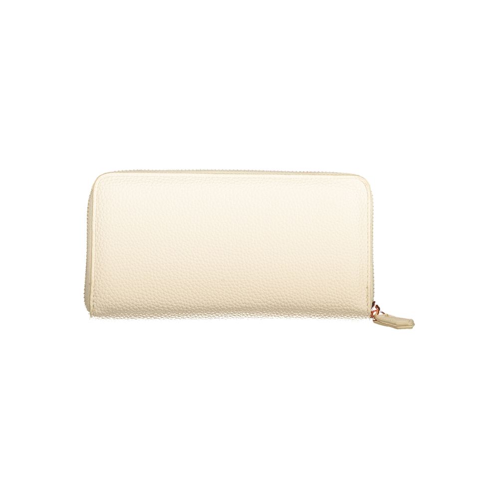 Mario Valentino Beige Polyethylen Brieftasche