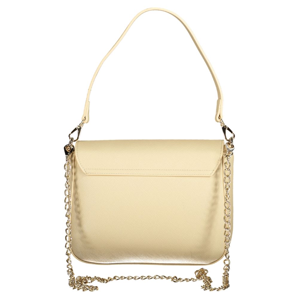 Mario Valentino Beige Polyethylen Frauen Handtasche