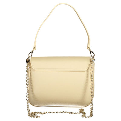 Mario Valentino Beige Polyethylen Frauen Handtasche