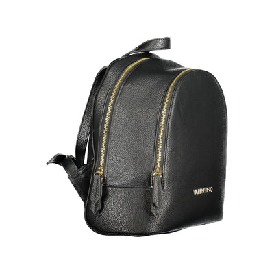 Mario Valentino Schwarzer Polyethylen-Rucksack