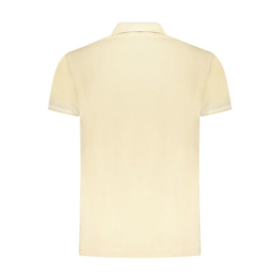 Cavalli Class Beige Baumwolle Männer Polo Shirt