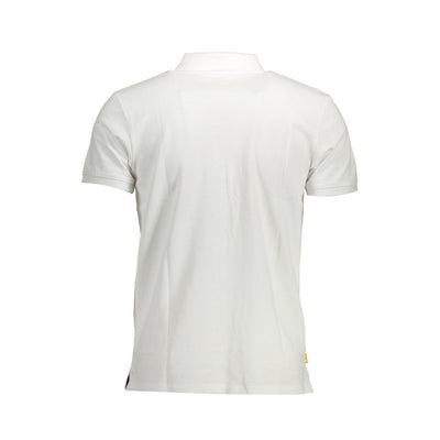 Timberland Weißes Baumwoll-Poloshirt für Männer