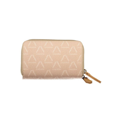 Mario Valentino Beige Polyethylen Damen Geldbörse