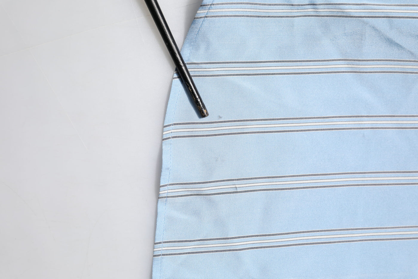 Dolce & Gabbana Blau gestreiftes MARTINI Langarmhemd