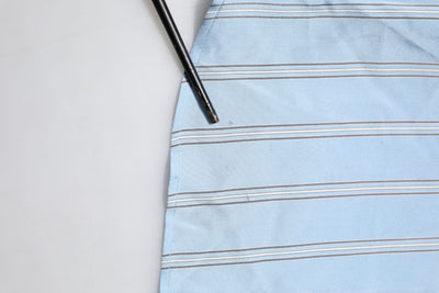 Dolce & Gabbana Blau gestreiftes MARTINI Langarmhemd