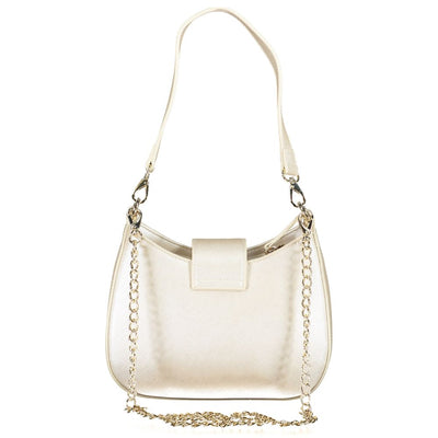 Mario Valentino Silberne Polyethylen Frauen Handtasche