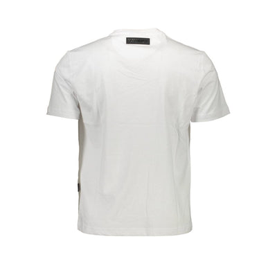 Plein Sport Weißes Baumwolle Männer T-Shirt