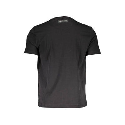 Plein Sport Schwarz Baumwolle Männer TShirt