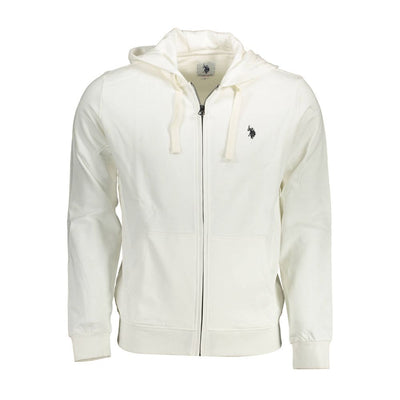 U.S. POLO ASSN. Weißer Baumwollpullover für Männer