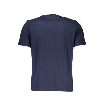 North Sails T-Shirt aus blauer Baumwolle