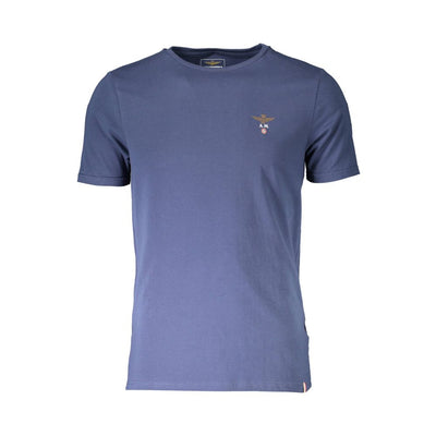 Aeronautica Militare Blau Baumwolle Männer Unterwäsche Shirt