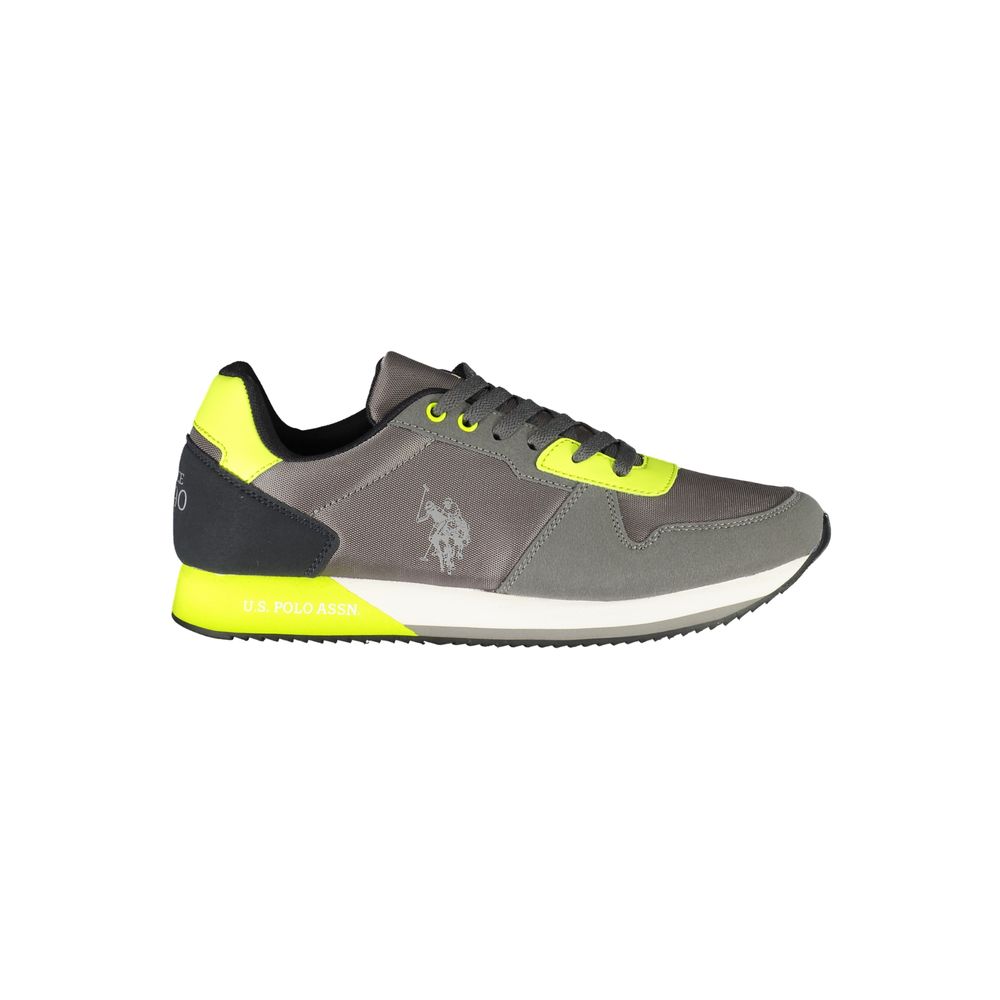 U.S. POLO ASSN. Brauner Polyester Herren Sneaker