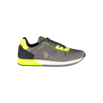 U.S. POLO ASSN. Brauner Polyester Herren Sneaker