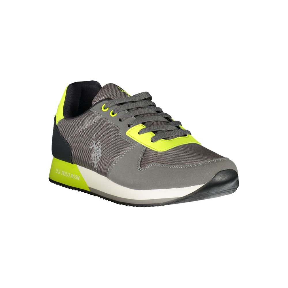 U.S. POLO ASSN. Brauner Polyester Herren Sneaker