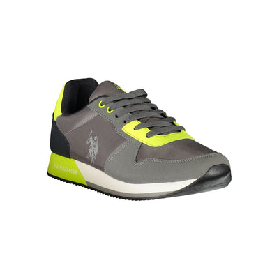 U.S. POLO ASSN. Brauner Polyester Herren Sneaker