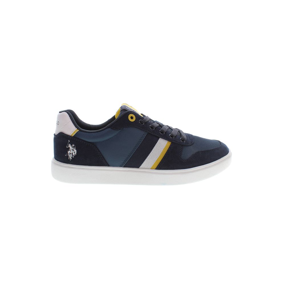 U.S. POLO ASSN. Blauer Polyester Herren Sneaker