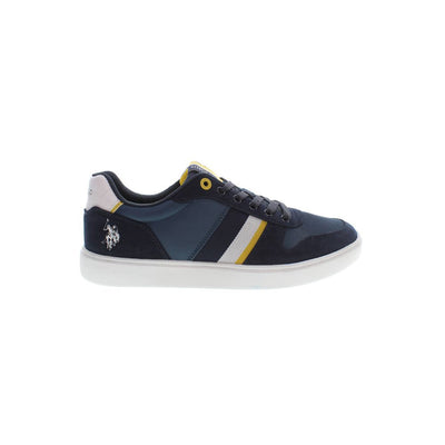 U.S. POLO ASSN. Blauer Polyester Herren Sneaker