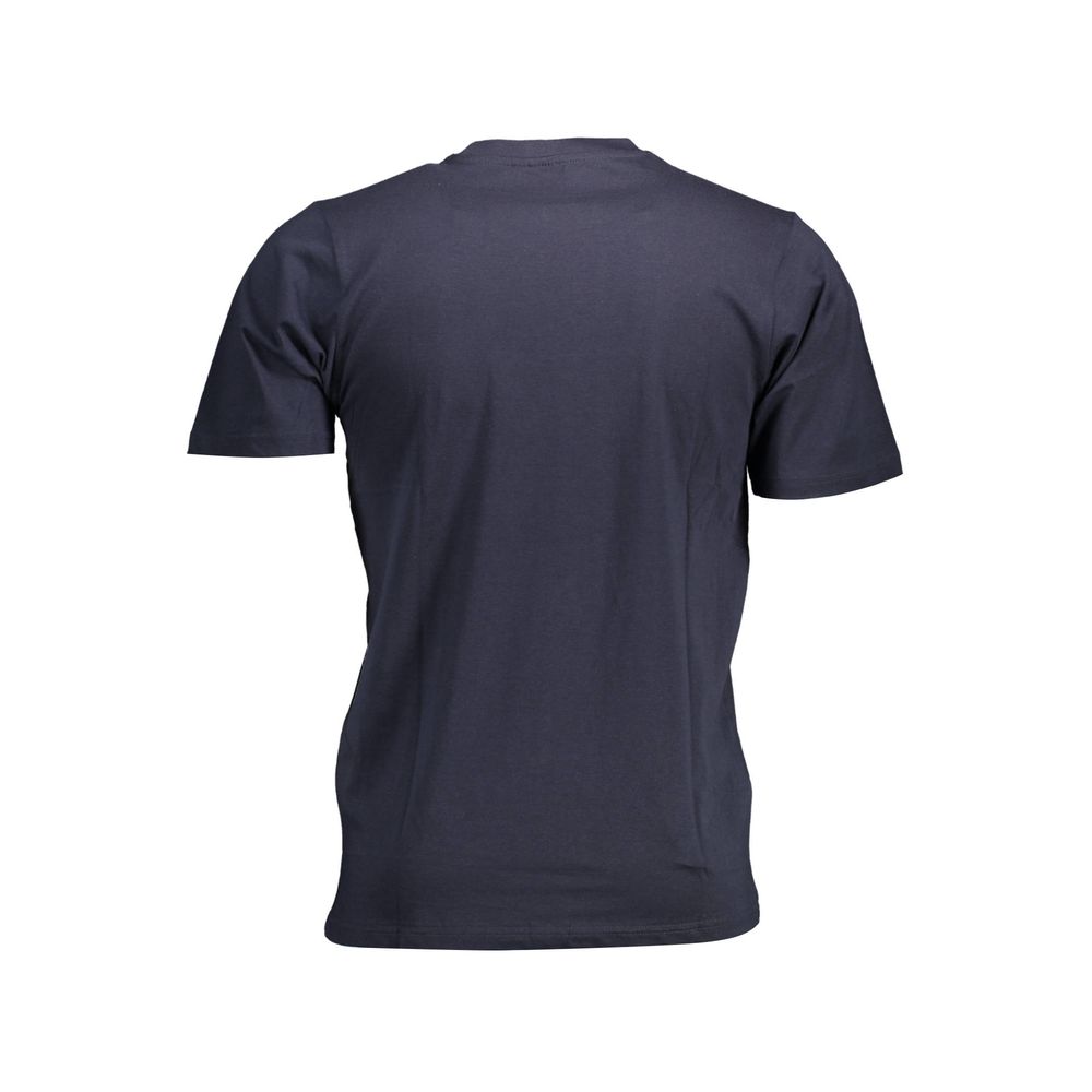 Sergio Tacchini Blau Baumwolle Männer T-Shirt