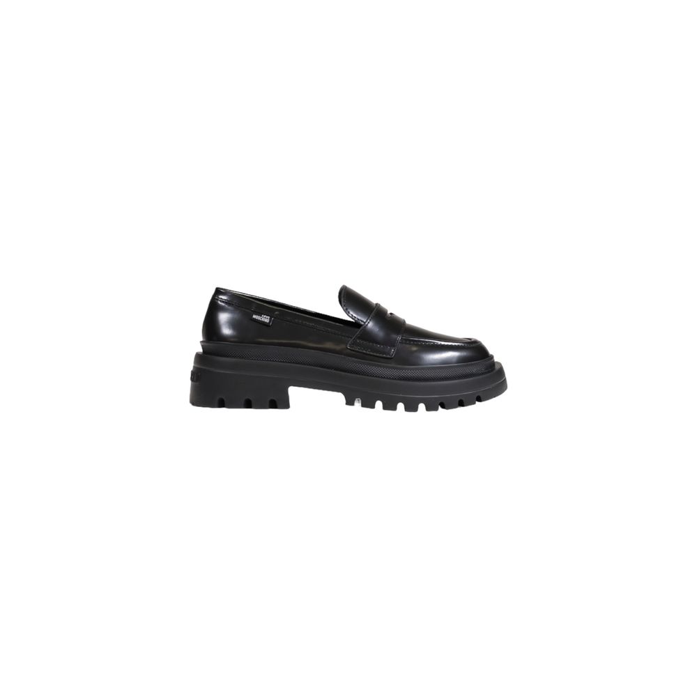 Love Moschino Plattform aus schwarzem Polyethylen