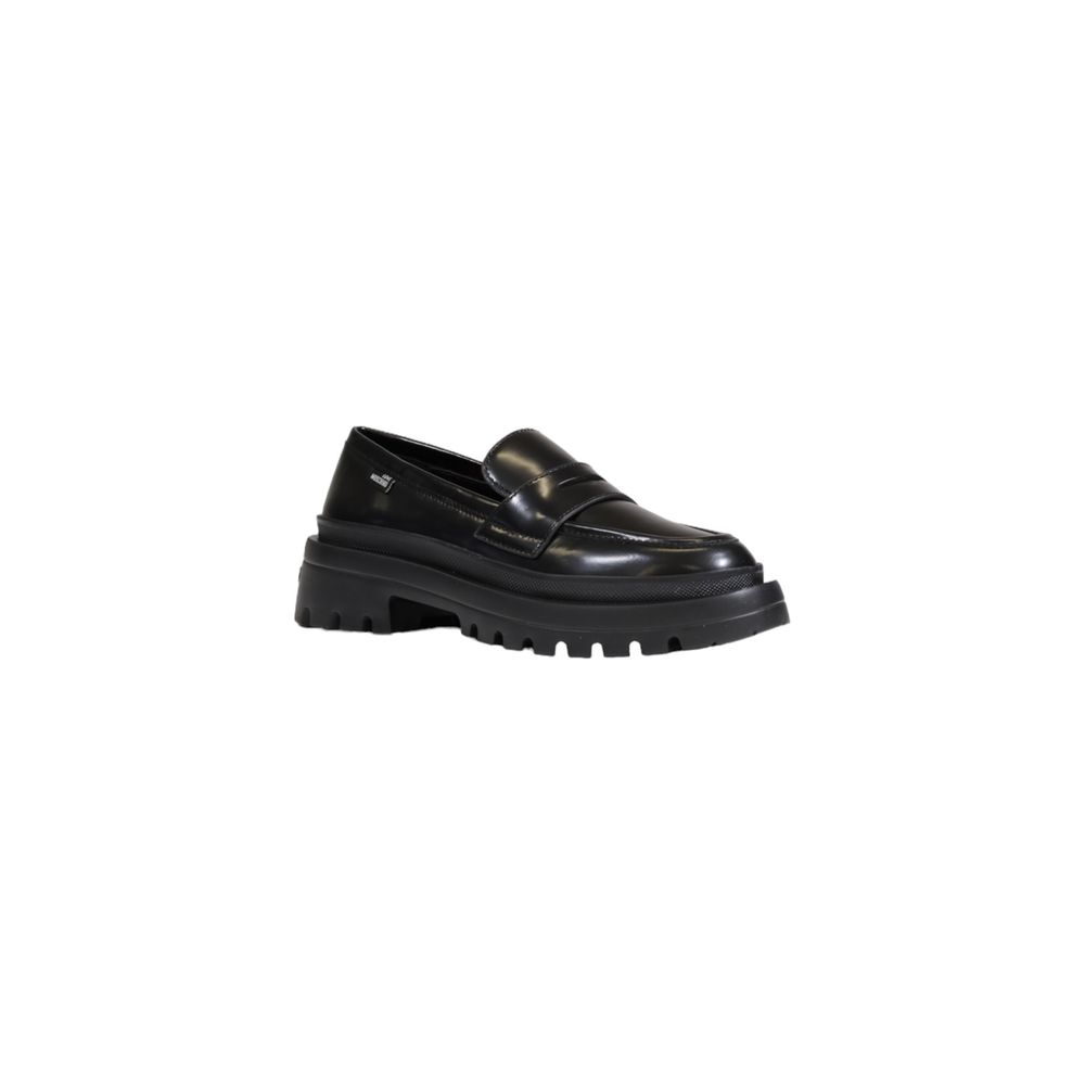Love Moschino Plattform aus schwarzem Polyethylen