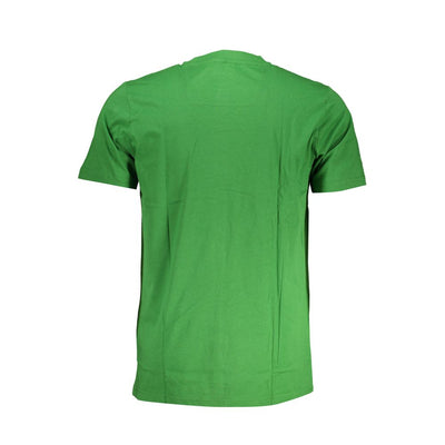 Cavalli Class T-Shirt aus grüner Baumwolle