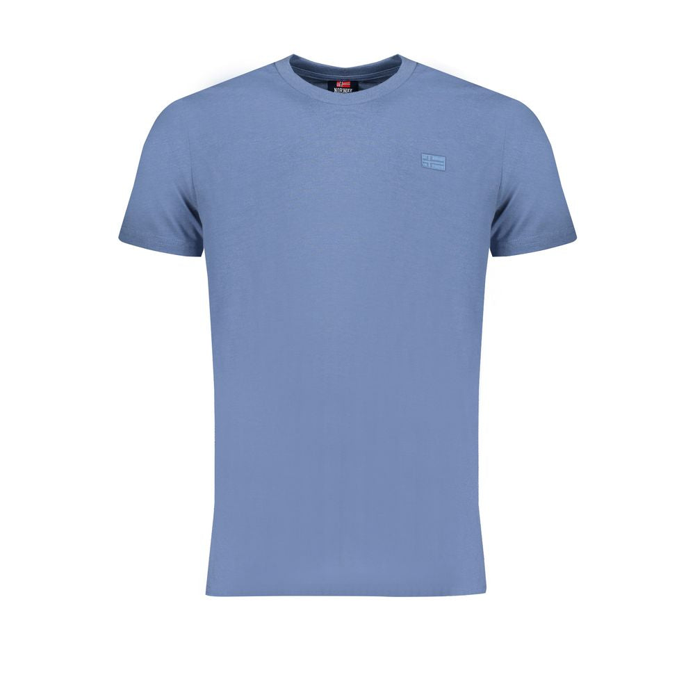 Norway 1963 T-Shirt aus blauer Baumwolle