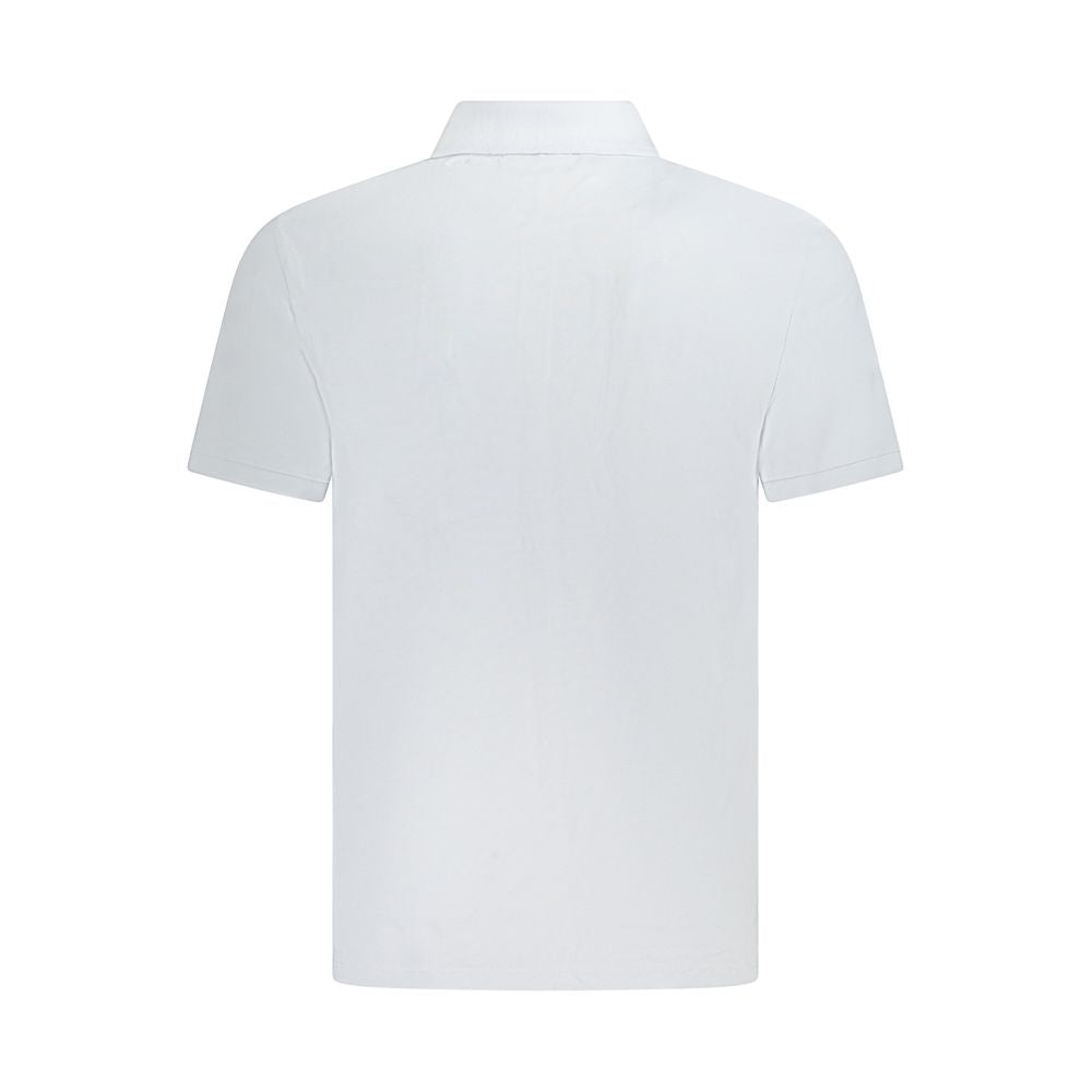 Calvin Klein Hellblaues Baumwoll-Polohemd für Männer